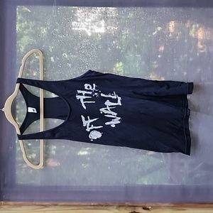 Off The Wall Vans Warped Tour Racer Back Tank by American Apparel